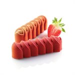 60X40 N. 24 SURF BLACK SILICONE MOULD NAKED MM 120 X 20,5 MM H 36 MM