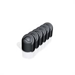60X40 N. 24 SURF BLACK SILICONE MOULD NAKED MM 120 X 20,5 MM H 36 MM