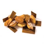 60X40 N. 78 MID MADELEINE BLACK SILICONE MOULD NAKED MM 46,5X33 MM H 14,5 MM