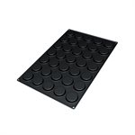 60X40 N. 35 BLACK FLORENTINS SILICONE MOULD NAKED ¯60 MM H 12 MM