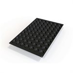 60X40 N. 70 BLACK FLORENTINES SILICONE MOULD NAKED ¯ 45 MM H 10 MM