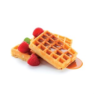 60X40 N. 16 BLACK WAFFLE SILICONE MOULD NAKED 95X70 MM H 24 MM
