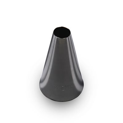 BT206 - ROUND STAINLESS STEEL TIPS FOR PIPING BAG ¯6 MM