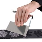STEEL SPATULA 120X120 MM