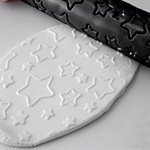 BLACK ROLLING PIN ¯ 41X400 MM STARS IN PACK