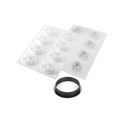 KIT TARTE RING COCOA ÿ70 MM