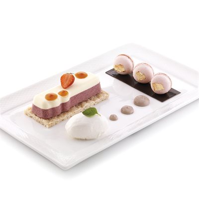 SQ038 - SILICONE MOULD 24 BULLES MM 120X35 MM H 30 MM