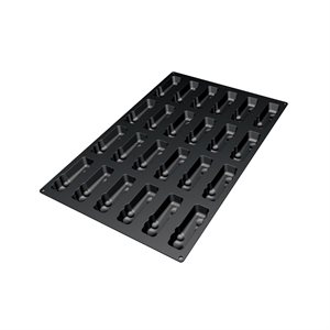 SQ038 - SILICONE MOULD 24 BULLES MM 120X35 MM H 30 MM