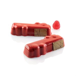 SQ038 - SILICONE MOULD 24 BULLES MM 120X35 MM H 30 MM