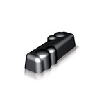 SQ038 - SILICONE MOULD 24 BULLES MM 120X35 MM H 30 MM
