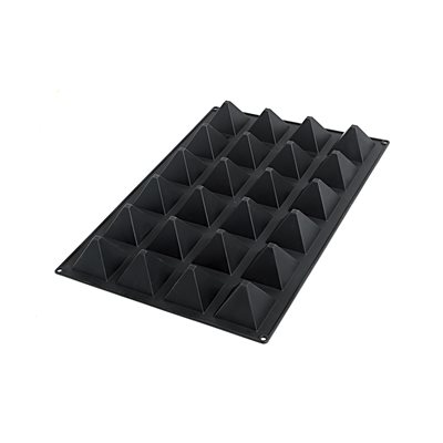 SQ057 - SILICONE MOULD 63 PYRAMID 72X72 H60 MM