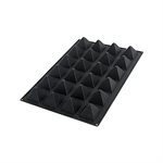 SQ057 - SILICONE MOULD 63 PYRAMID 72X72 H60 MM
