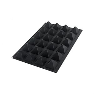 SQ057 - SILICONE MOULD 63 PYRAMID 72X72 H60 MM