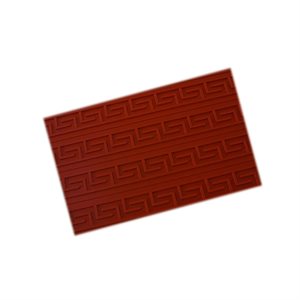 RELIEF SILICONE MOULD MATS LITTLE GREEK KEY H 30 MM IN THIN NYLON