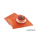RELIEF SILICONE MOULD MATS DOTS IN THIN NYLON