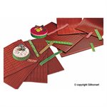 RELIEF SILICONE MOULD MATS DOTS IN THIN NYLON