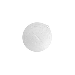 TRANSPARENT UFO SILICONE LID ¯ 105 MM IN CARTON TIE