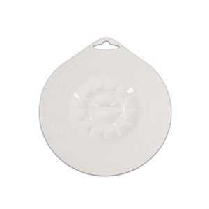 TRANSPARENT UFO SILICONE LID ¯ 215 MM IN CARTON TIE