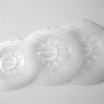 TRANSPARENT UFO SILICONE LID ¯ 215 MM IN CARTON TIE