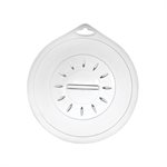 TRANSPARENT UFO SILICONE LID ¯ 255 MM IN CARTON TIE