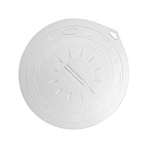 TRANSPARENT UFO SILICONE LID ¯ 340 MM INCARTON TIE