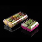 PACK FOR 6 MACARONS RED, 90 PC