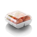PACK FOR 6 MACARONS WHITE, 90 PC
