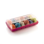 PACK FOR 12 MACARONS FUCHSIA, 48 PC