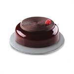 SILVER CAKE CARDBOARD DRUMS ROUND 40 CM