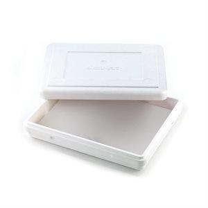 TAKE AWAY BOX - 100 EXPANDE POLYSTYRENE