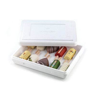 TAKE AWAY BOX - 100 EXPANDE POLYSTYRENE