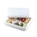 TAKE AWAY BOX - 100 EXPANDE POLYSTYRENE