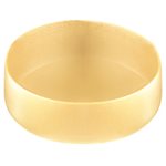 Coques round white choc ø 3 cm H. 1.2 cm