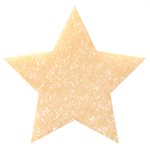 Stars white choc crystallised 4 designs