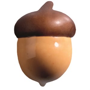 Acorns choc BC 2.5x1.8 cm