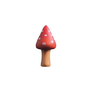 LITTLE MUSHROOM, BLONDE CHOC, 0.6 IN X 1.1 IN