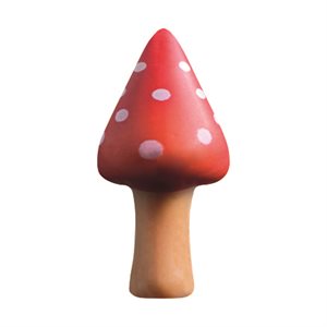 LITTLE MUSHROOM, BLONDE CHOC, 0.6 IN X 1.1 IN