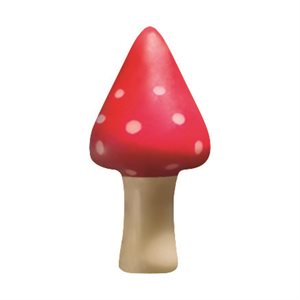 LITTLE MUSHROOM, BLONDE CHOC, 0.6 IN X 1.1 IN