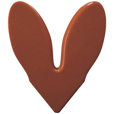 Rabbit ears milk choc neutral 4.O5x4.6 cm