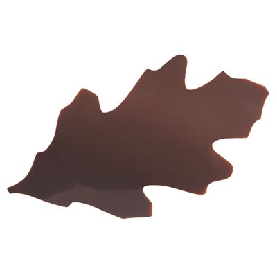 Curved holly leaves dark choc 3 designs