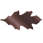 Curved holly leaves dark choc 3 designs