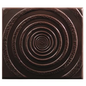 Ends of yule log dark choc Spirale 8.5x7.5 cm