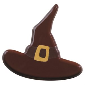 Hats dark choc Sorcière 3.78x3.6 cm