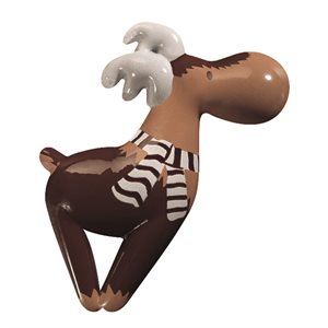 Reindeer dark choc Rudolph 5.25x6.1 cm