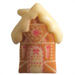 Gingerbread house white choc 2 designs