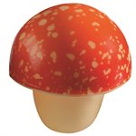 Mushrooms white choc Rouge 3 design ø 3 cm