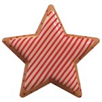 Stars white choc Graphique 2 designs 4.5x4.3 cm