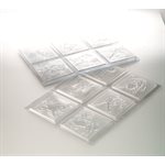 Moulds tablettes Zodiaque for 12 pieces 12x12 cm