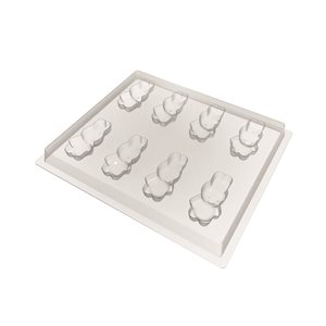 Moulds for marshmallows Lapinou for 80 pcs 8.5x4.3 cm P 2.4 cm