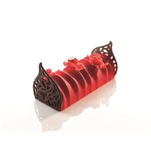 Moulds yule log Ondes 54x8 cm H. 6.5 cm